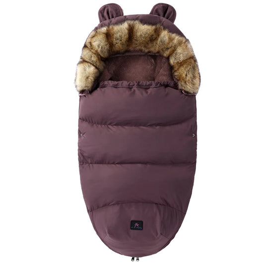 Baby Winter Footmuff Sleeping Bag Wine Red