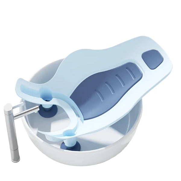 Portable Infant Baby Washing Tub Blue
