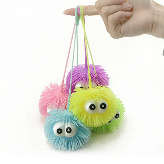 Luminous Plush Squeeze Ball Toy
