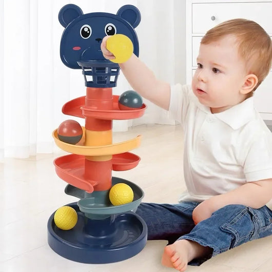 Rolling Montessori Ball Tower