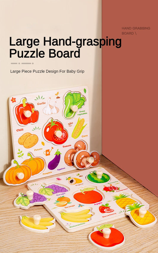 3D Montessori Wooden Puzzle