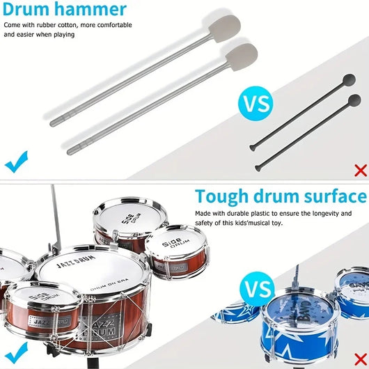 Kids Drum Set – Musical Instrument Toy