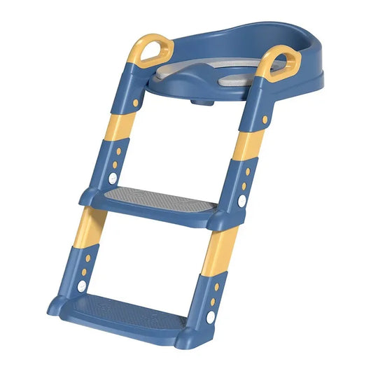 Baby Foldable Ladder Training Step Blue