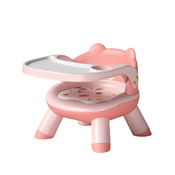 Baby Dining Chair with Detachable Table Pink
