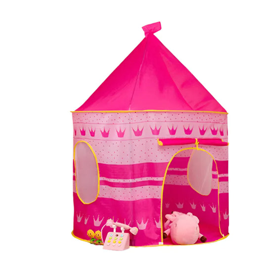 Kids Castle Play Tent Pink
