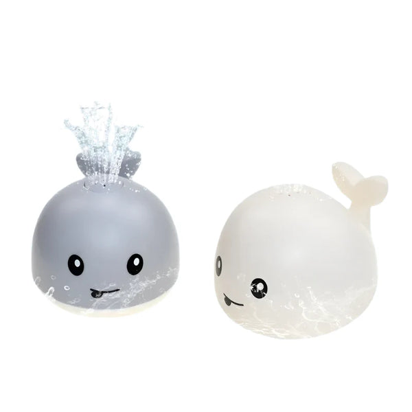 Whale LED Light Water Spray Toy