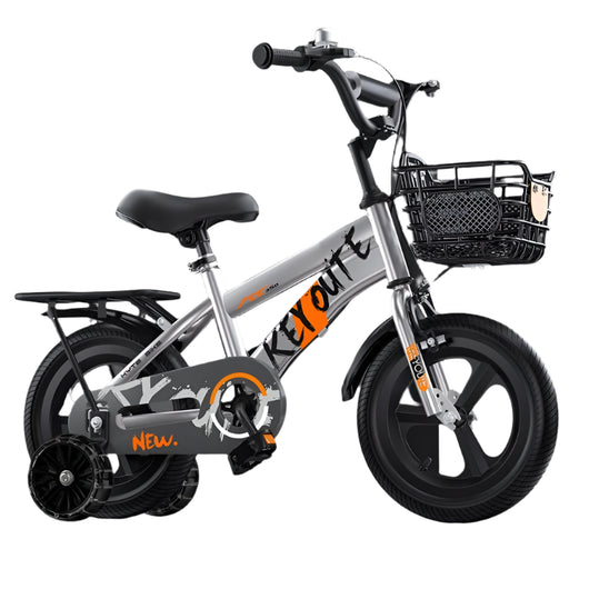 Kids Ride On Bicycle grey one wheel