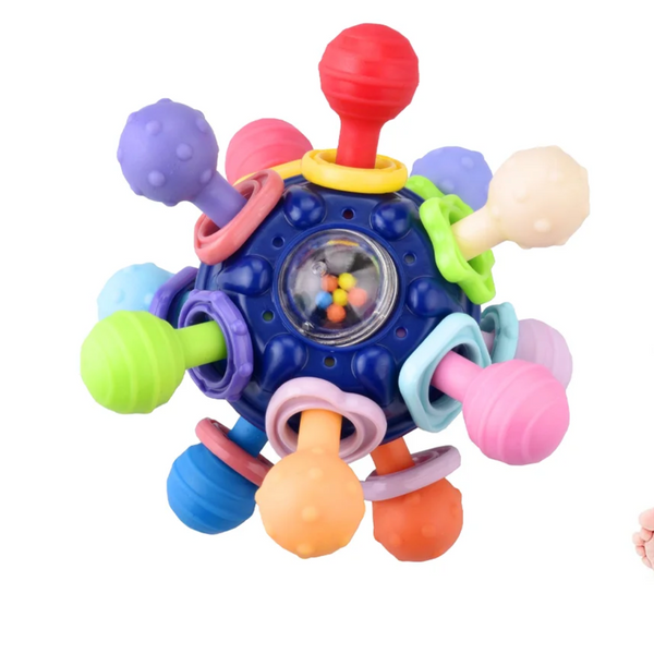 Atomic Grasping Ball Toy Blue