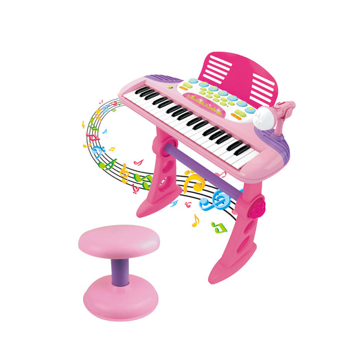 Electronic Keyboard with Stand Toy