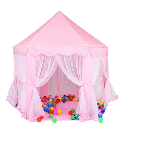 Kids Playhouse Pop Up Castle Tent