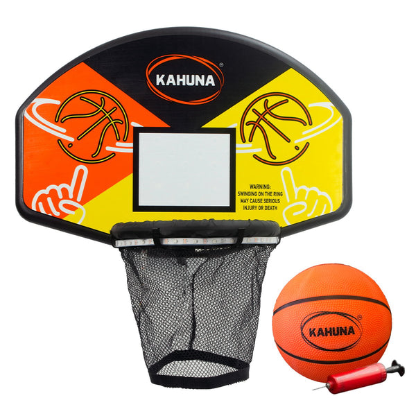 Trampoline LED Basketball Hoop Set