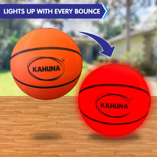 Trampoline LED Basketball Hoop Set