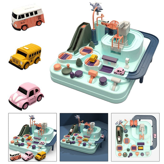 Adventure Train Race Track Set