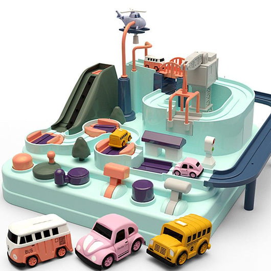 Adventure Train Race Track Set