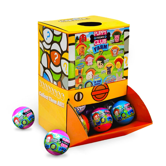 40X Puppy Club Collectible Toy Capsules Farm Animal