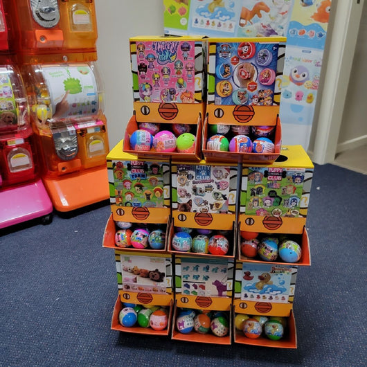 40X Puppy Club Collectible Toy Capsules