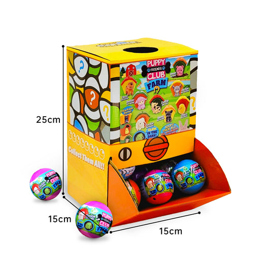 40X Puppy Club Collectible Toy Capsules