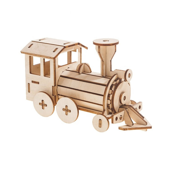 Build and Paint Your Own Kit Locomotive Train