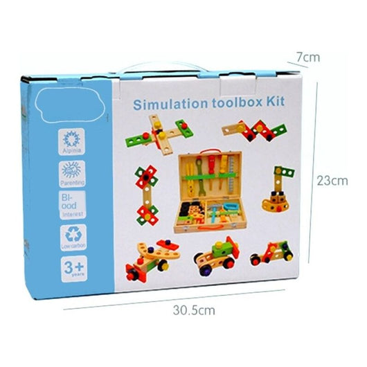 Wooden Toolbox Playset
