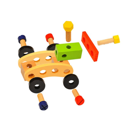 Wooden Toolbox Playset