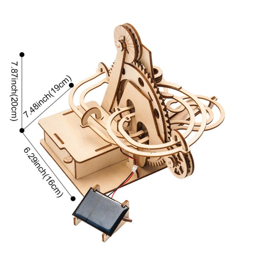 Marble Run 3D Wooden Puzzle Construction Kit