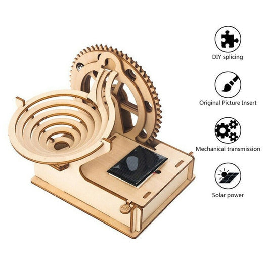 Marble Run 3D Wooden Puzzle Construction Kit