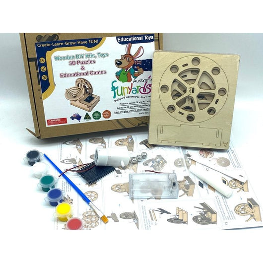 Marble Run 3D Wooden Puzzle Construction Kit