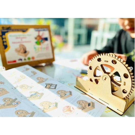 Marble Run 3D Wooden Puzzle Construction Kit