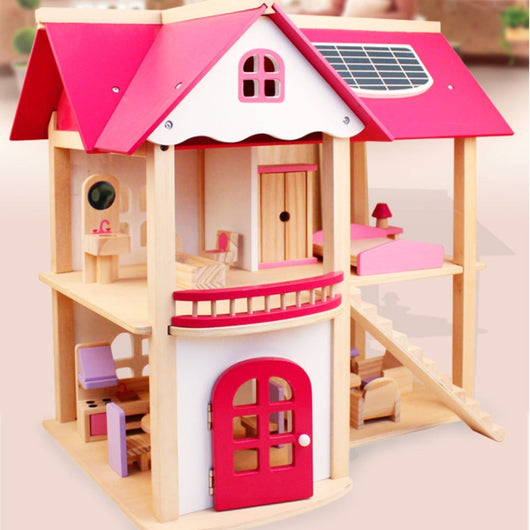 Wooden DIY Dollhouse