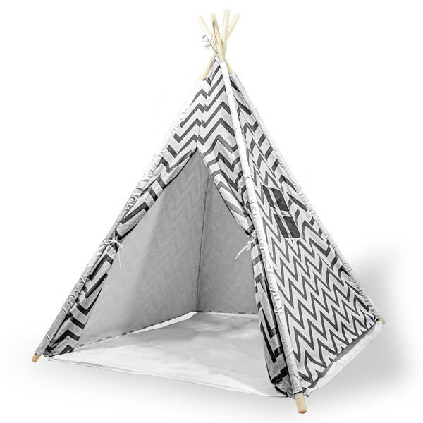 Kids Teepee Wigwam Tent Black