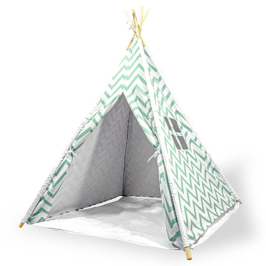 Kids Teepee Wigwam Tent Green