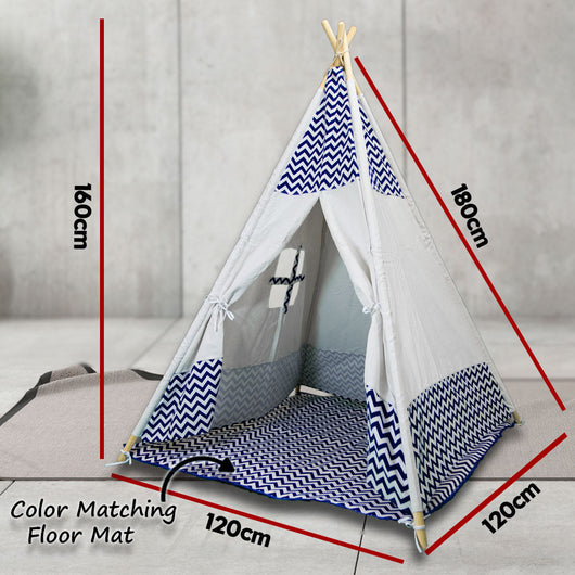 Giant Cotton Canvas Kids Teepee Tent