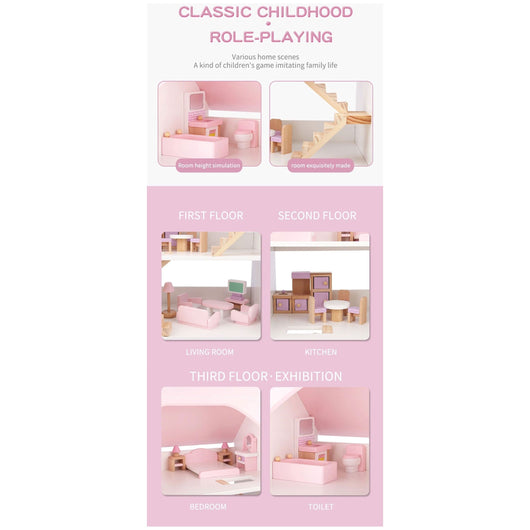3 Level Dollhouse