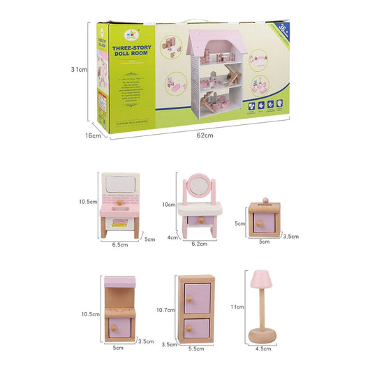 3 Level Dollhouse