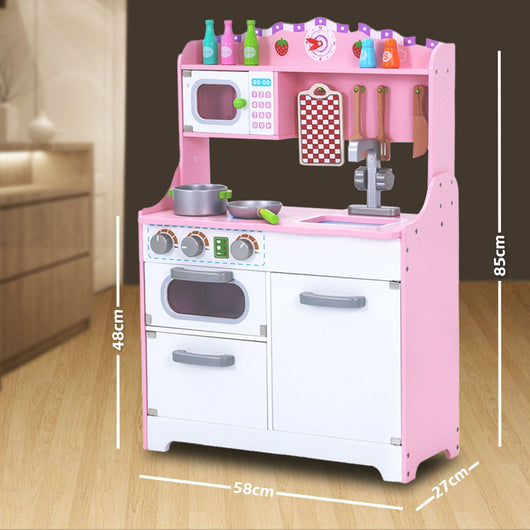 Mini Chef Wooden Kitchen Playset