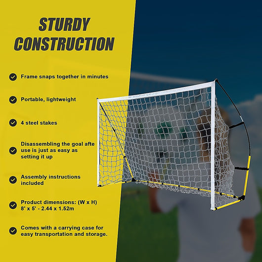 Soccer Football Goal Foot Portable Net