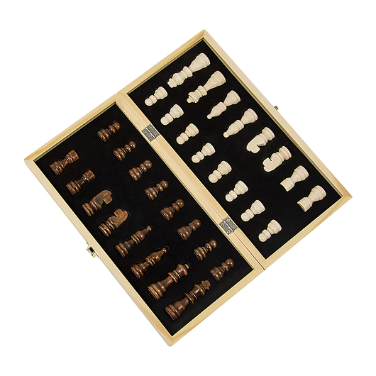 Wooden Portable Chess Set