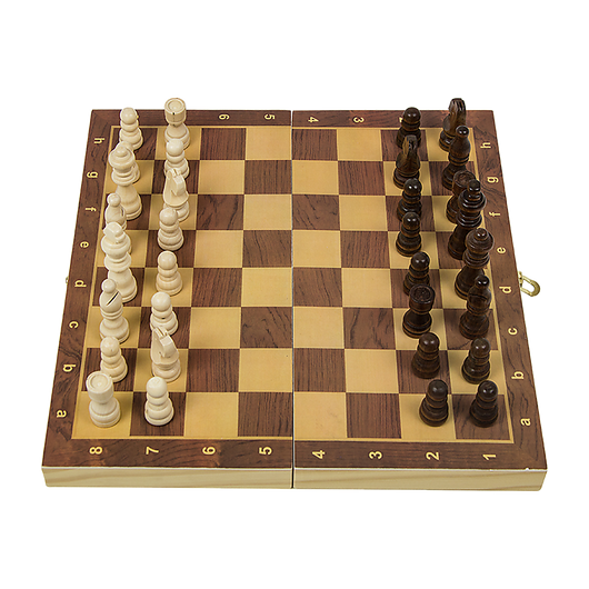 Wooden Portable Chess Set