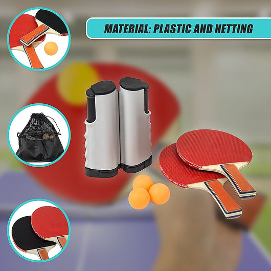 Portable Table Tennis Game Set