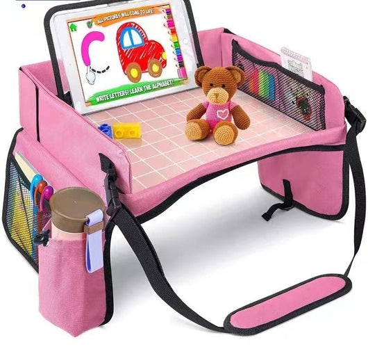 Kids Travel Tray Pink