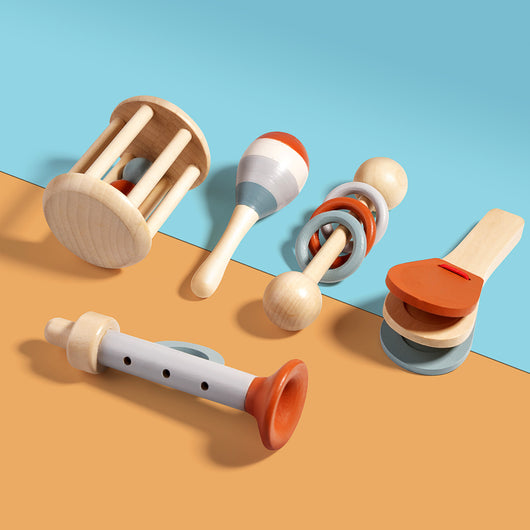 Wooden Rhythm & Music Set for Kids