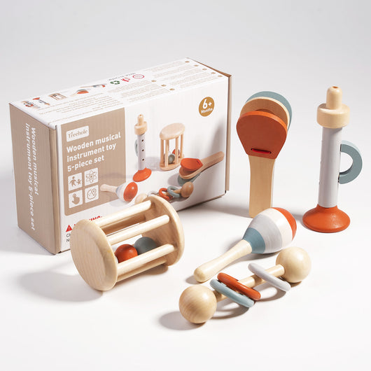 Wooden Rhythm & Music Set for Kids