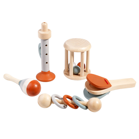 Wooden Rhythm & Music Set for Kids