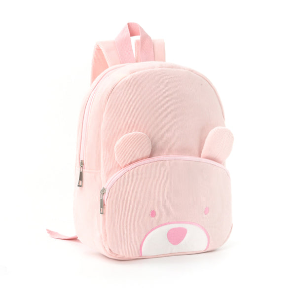 Cartoon Character Backpack Bear Pink