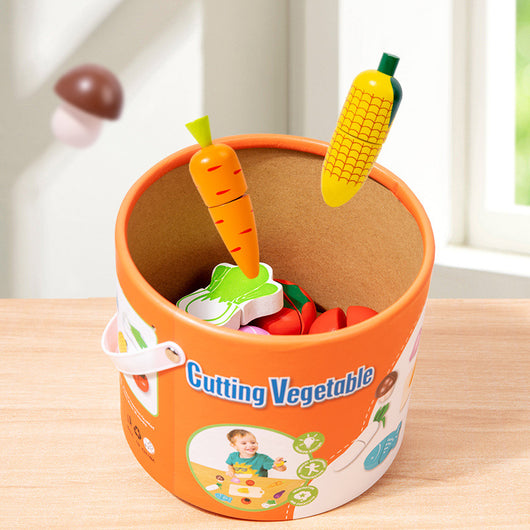 Kids Wooden Cutting Set