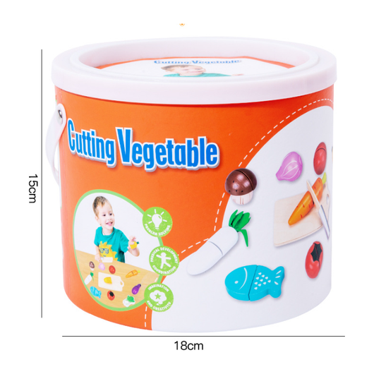 Kids Wooden Cutting Set