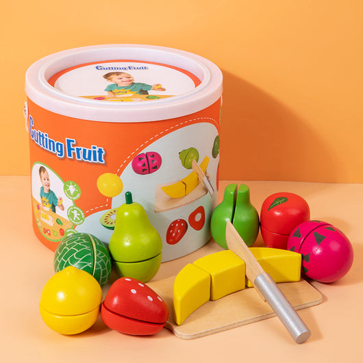 Kids Wooden Cutting Set