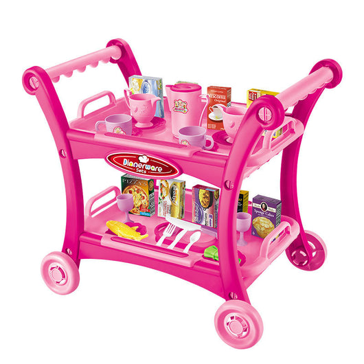 Kitchen Cart Playset Pink