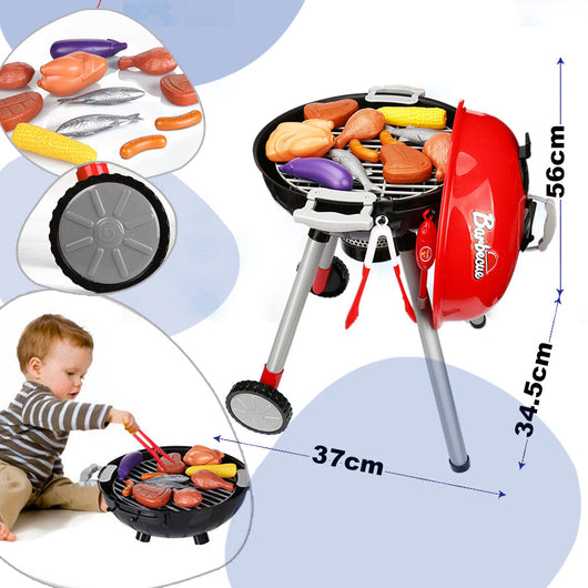 Kids BBQ Pretend Play Cooking Set