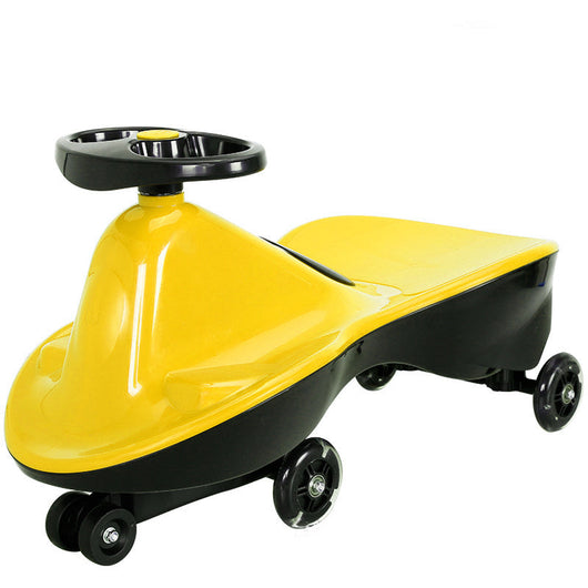 Glide Twist Ride On Car Yellow